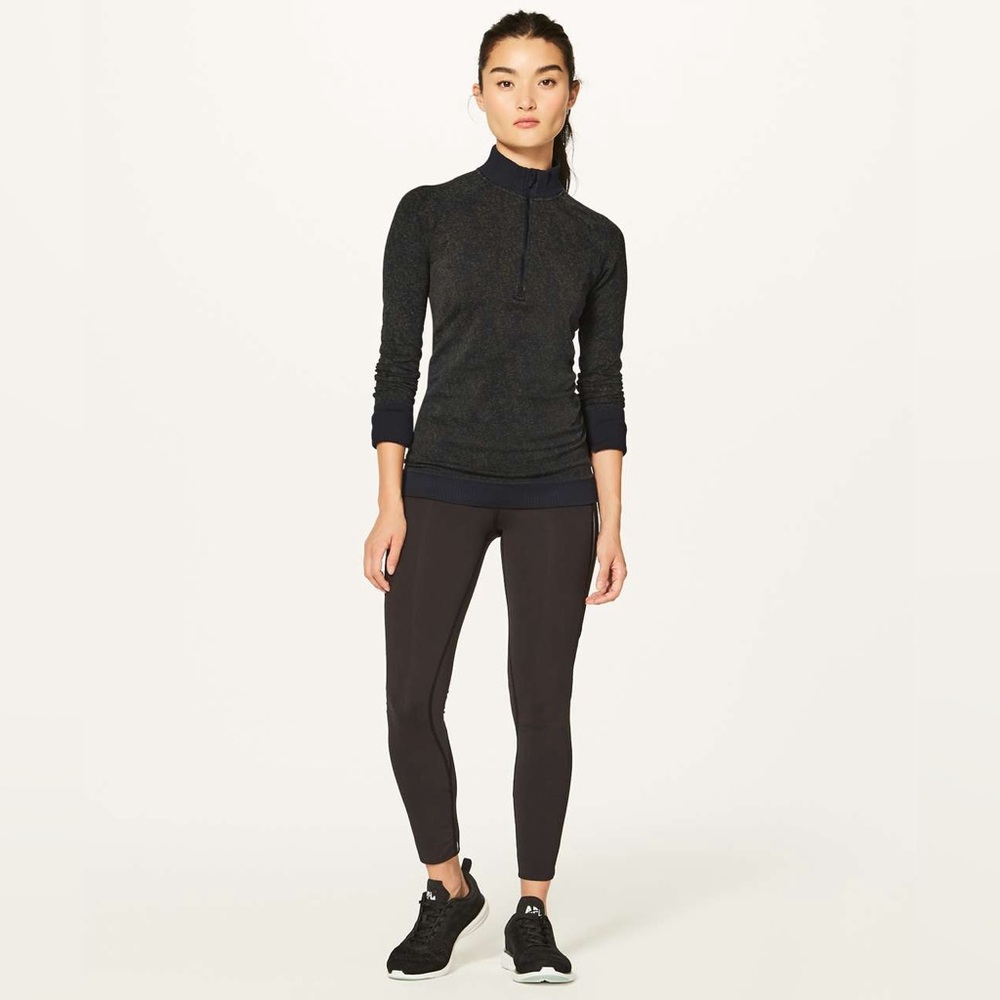Lululemon Rest Less 1/2 Zip - Picture 2 of 9